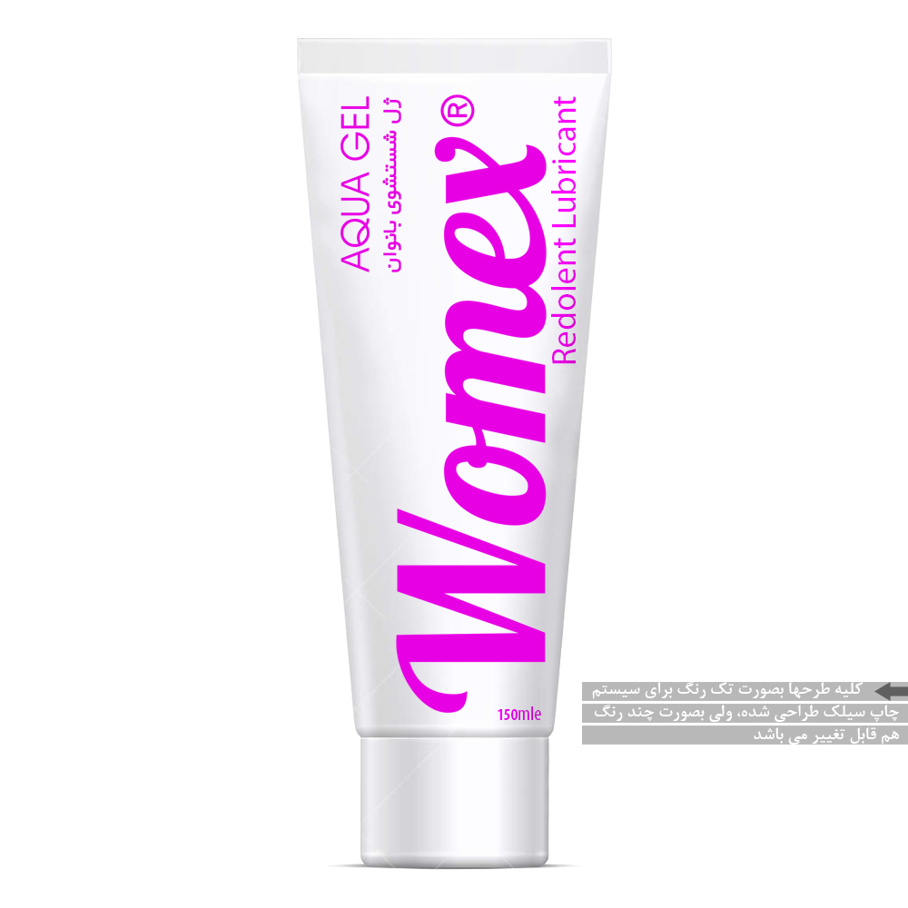 womex lubricant gel packaging designed by arash bahmani