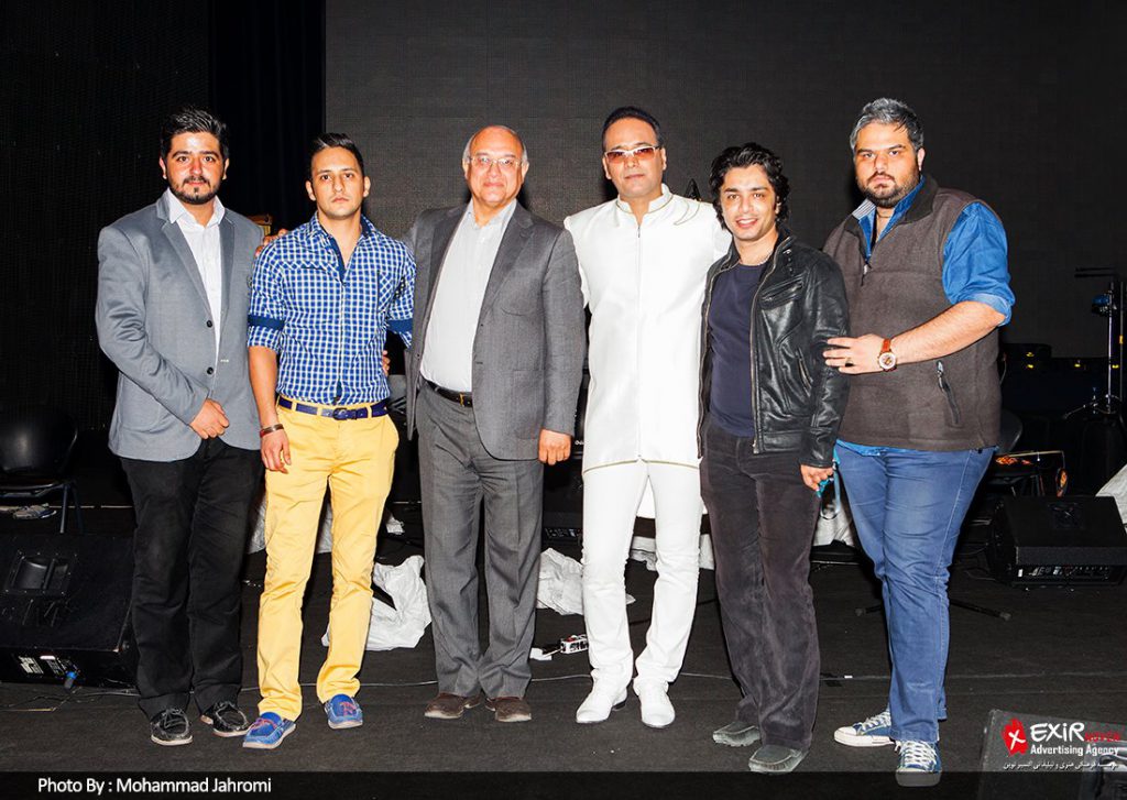 arash bahmani directed the shahram shokouhi concerts