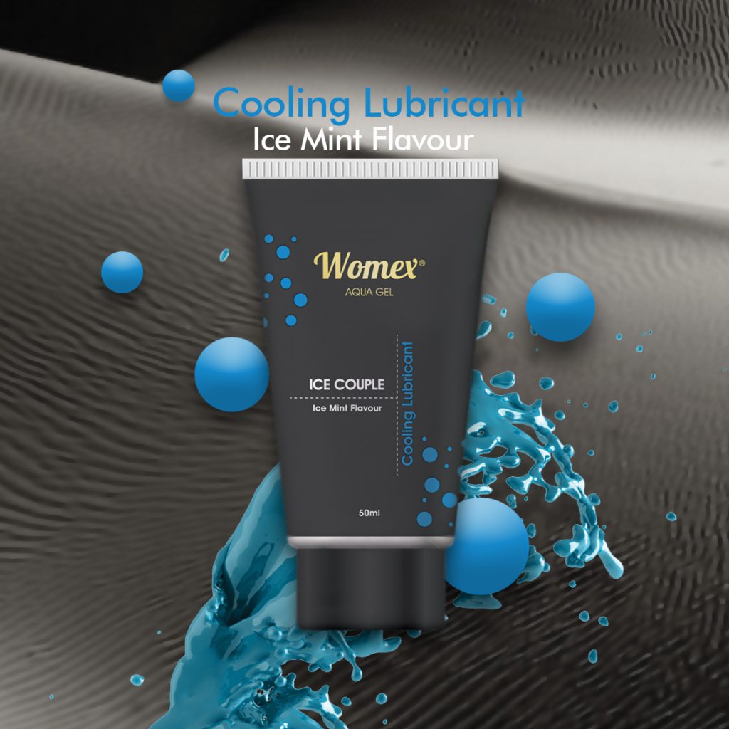 the womex ice couple lubricant gel tube designed by arash bahmani