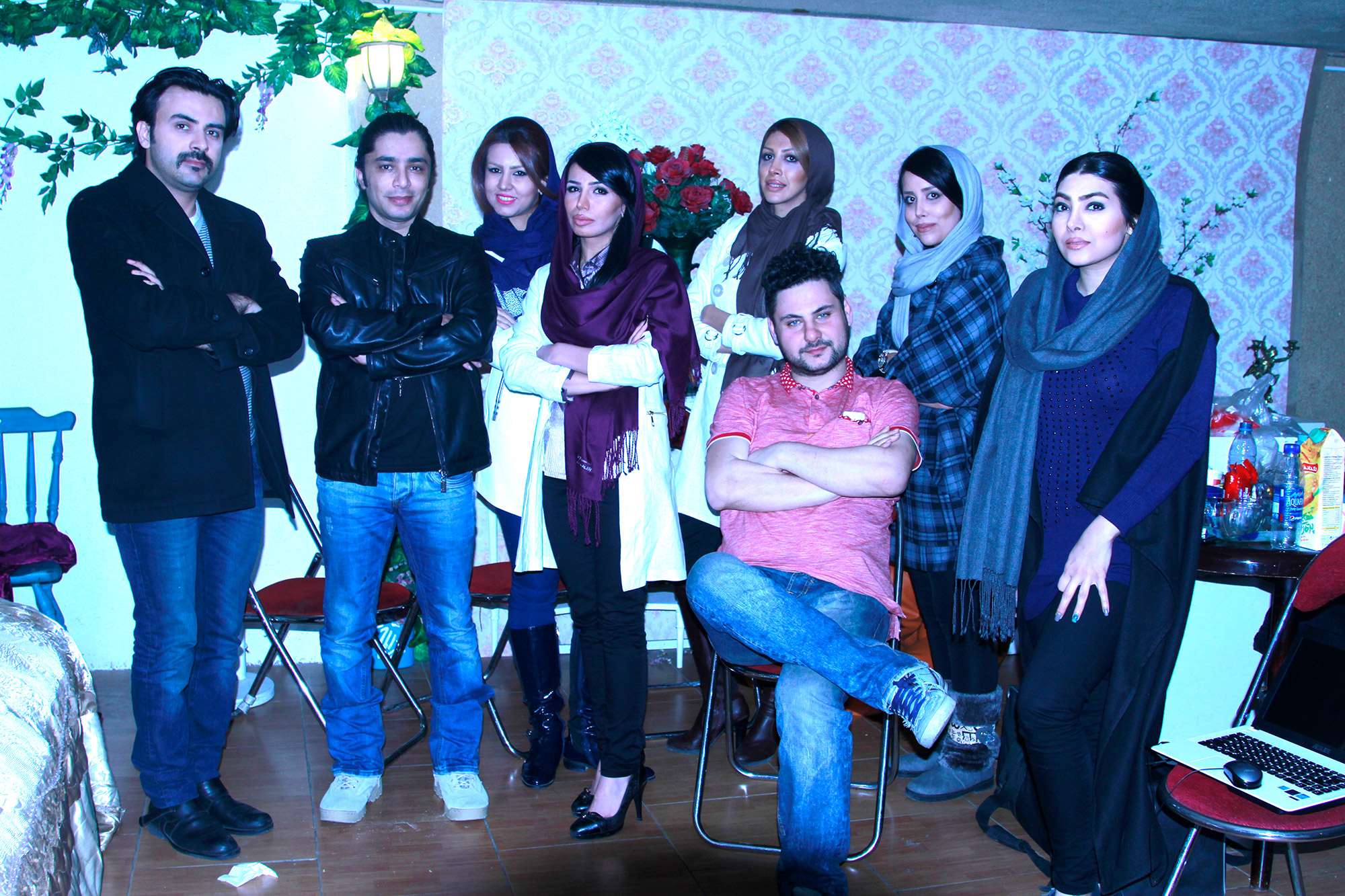 Behind the scenes of Norooz music video directed by arash bahmani
