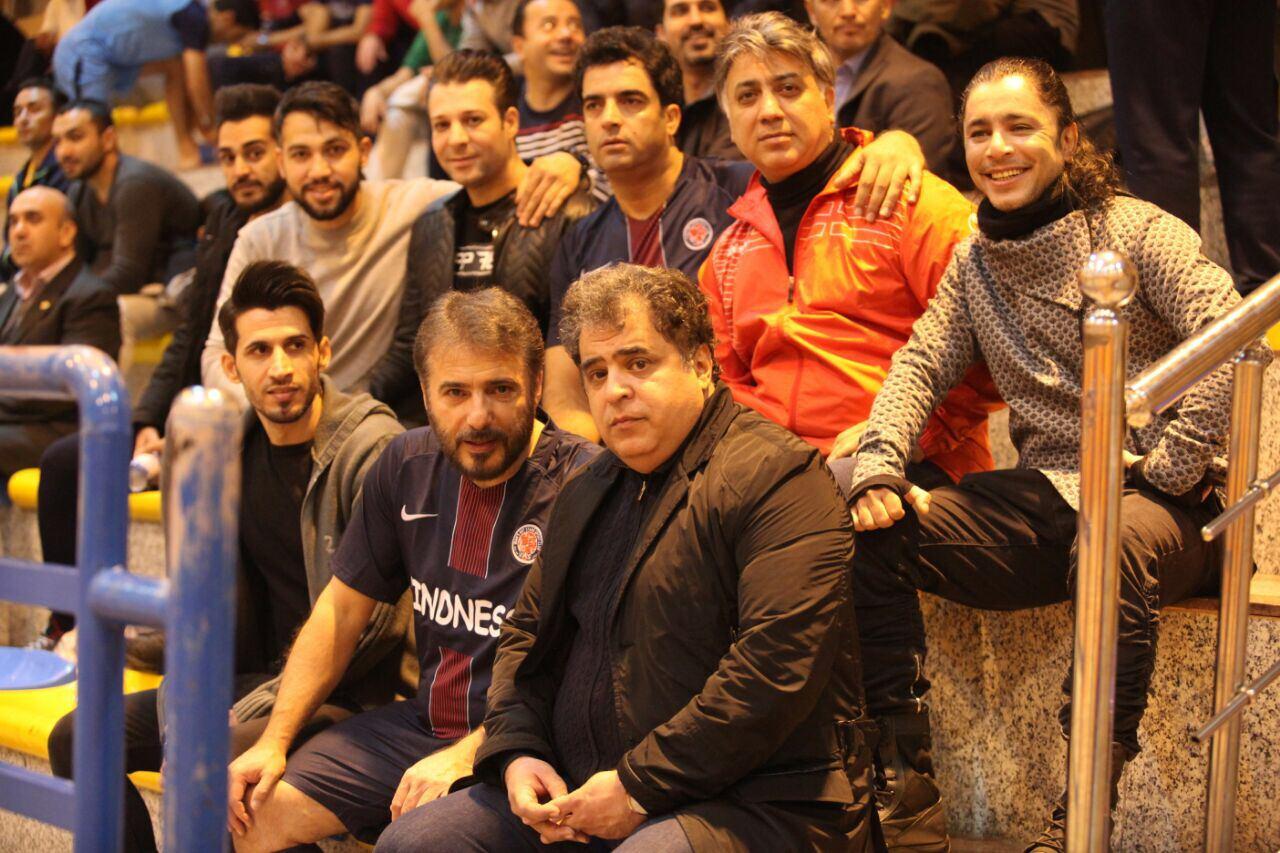 Behind the scenes of Iran's art stars football team program directed by Arash Bahmani