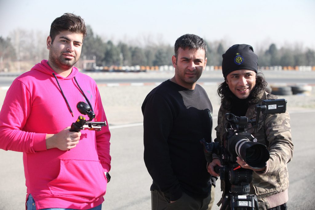 excitement on scene of drifting championship directed by arash bahmani