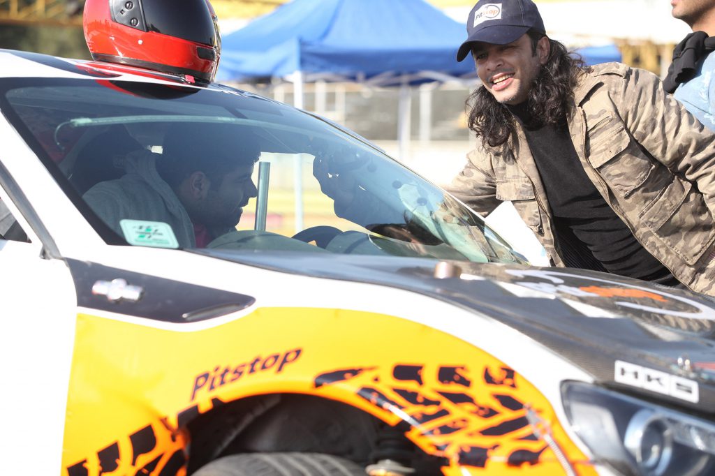 excitement on scene of drifting championship