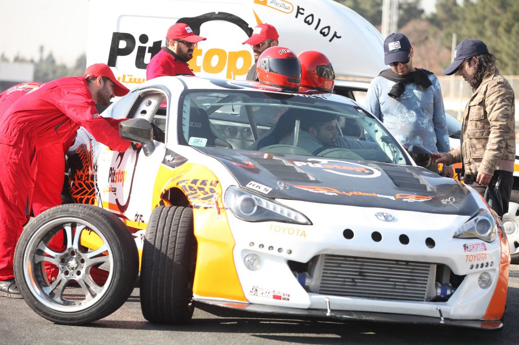 excitement on scene of drifting championship directed by arash bahmani