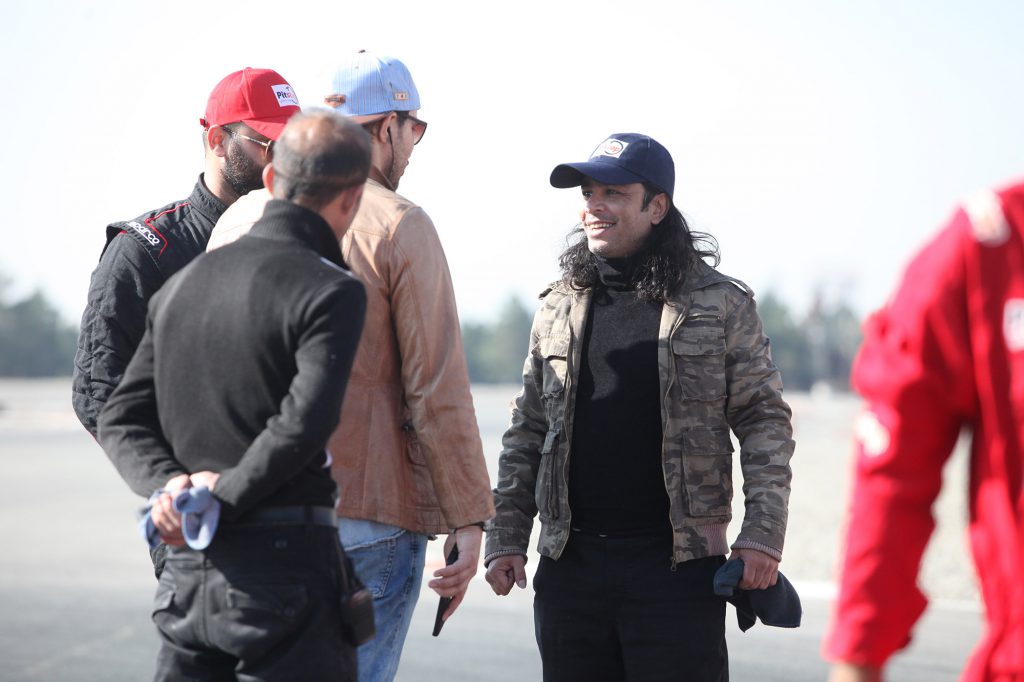 excitement on scene of drifting championship directed by arash bahmani