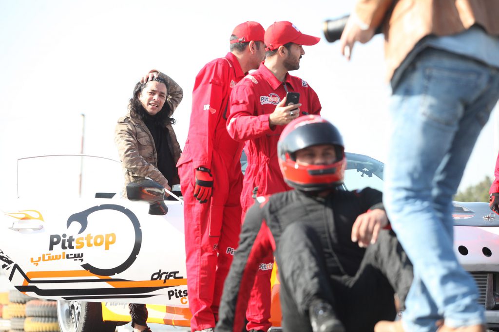 excitement on scene of drifting championship directed by arash bahmani
