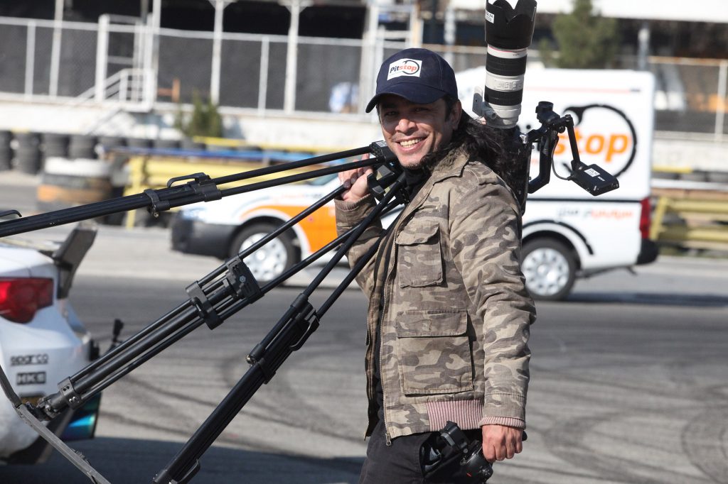 excitement on scene of drifting championship directed by arash bahmani