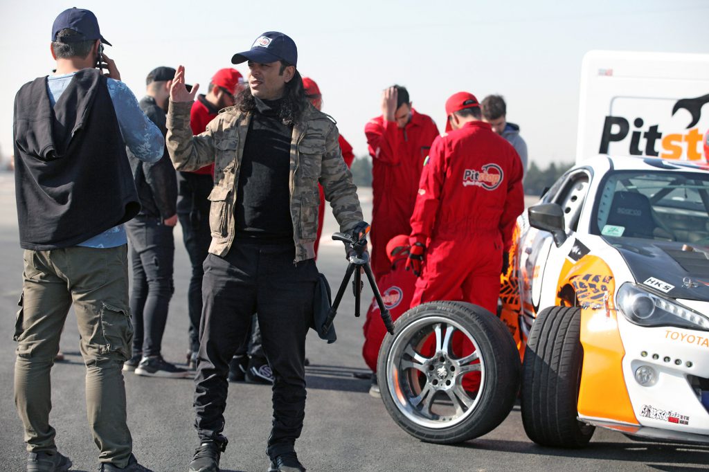 excitement on scene of drifting championship directed by arash bahmani